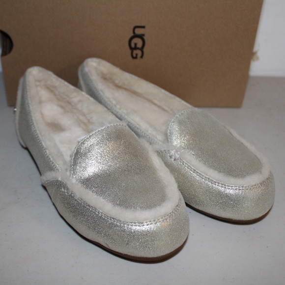ugg Shoes - UGG HAILEY PLATINUM GOLD METALLIC SUEDE SHEEPSKIN ugg Shoes - UGG HAILEY PLATINUM GOLD METALLIC SUEDE SHEEPSKIN